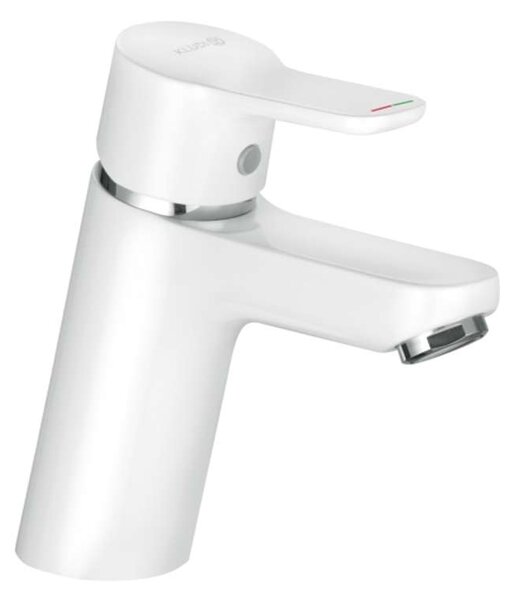 Kludi Pure&Easy - Miscelatore da lavabo, cromo/bianco 370289165