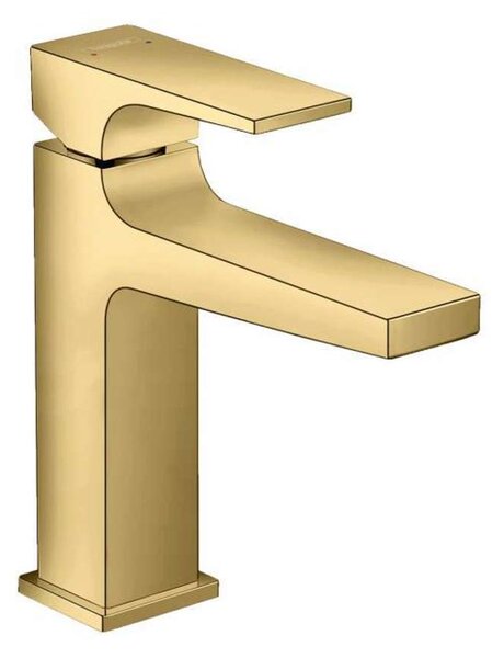 Hansgrohe Metropol - Miscelatore da lavabo, con sistema di scarico Push-Open, color oro lucido 32507990