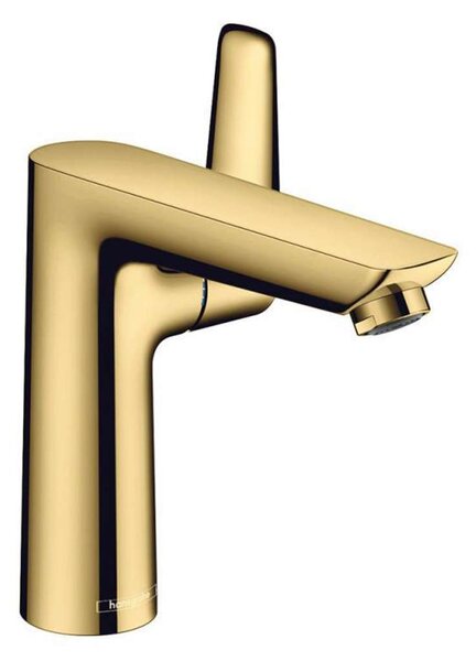 Hansgrohe Talis E - Miscelatore da lavabo, con sistema di scarico, color oro lucido 71754990