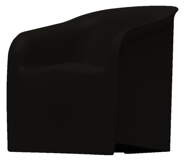 Poltrona Sedia da Giardino 69x72 cm in Resina Arkema Lady Antracite