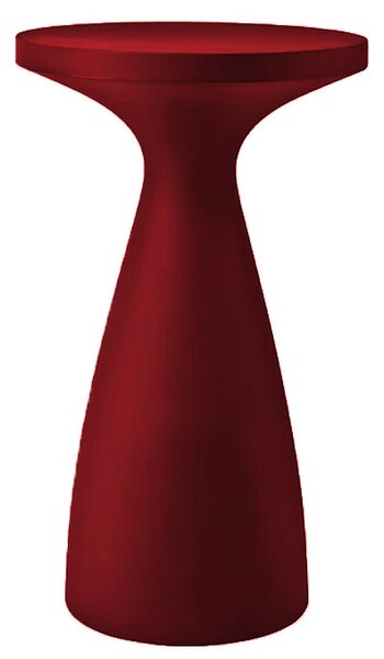 Tavolino da Giardino Ø65x110 cm in Resina Arkema Drink Ruby