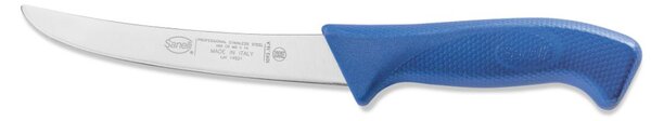 Coltello per Disosso Curvo Lama 16 cm Manico Antiscivolo Sanelli Skin Blu