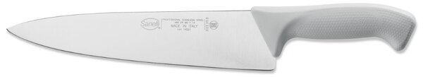 Coltello Trinciante Lama 25 cm Manico Antiscivolo Sanelli Skin Bianco