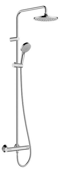 Hansgrohe Vernis Blend - Set doccia Showerpipe 200 con termostato, EcoSmart, cromo 26089000