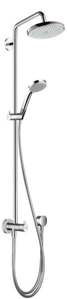 Hansgrohe Croma 220 - Set doccia Reno, 220 mm, braccio doccia 400 mm, getto singolo, cromato 27224000