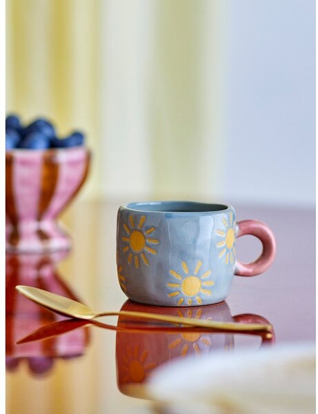 Tazza per bambini azzurra in ceramica 110 ml Nini – Bloomingville