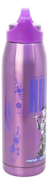 Thermos da bambini viola in acciaio inox 665 ml K-Pop Demon Hunters – STOR