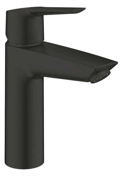Grohe QuickFix Start - Miscelatore da lavabo, con sistema di scarico Push-Open, nero opaco 235752432