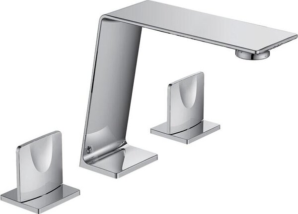 Beitz & Walz AqvaFlow Lavabo doppio cromato