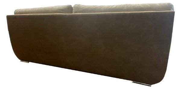 DecHome Divano 2 Posti Moderno in Ecopelle Dimensioni 195x100x95 cm colore Camel - Magonza