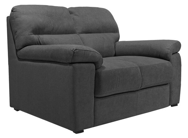 DecHome Divano 2 Posti Moderno in Tessuto Antimacchia Dimensioni 160x98x92 cm colore Antracite - Alenda