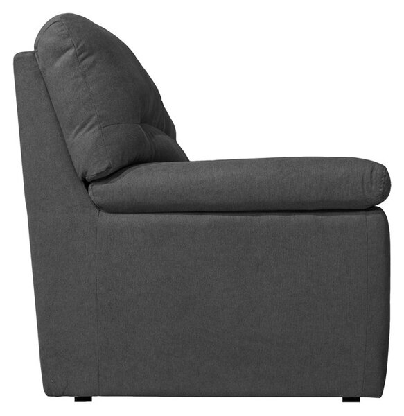 DecHome Divano 2 Posti Moderno in Tessuto Antimacchia Dimensioni 160x98x92 cm colore Antracite - Alenda