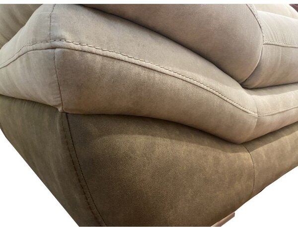DecHome Divano 2 Posti Moderno in Ecopelle Dimensioni 195x100x95 cm colore Camel - Magonza