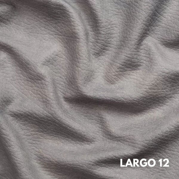 DecHome Divano 2 Posti Moderno in Ecopelle Dimensioni 195x100x95 cm colore Grigio chiaro/scuro - Magonza