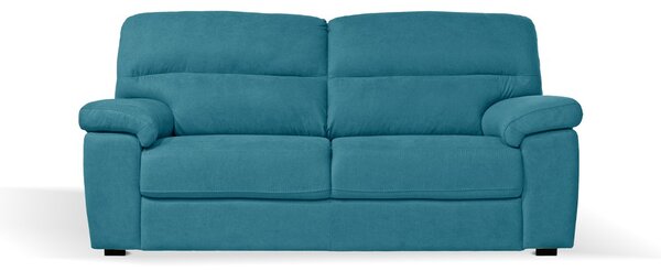 DecHome Divano 3 Posti Moderno in Tessuto Antimacchia Dimensioni 211x92x98 cm colore Verde Acqua - Alenda