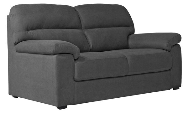 DecHome Divano 3 Posti Moderno in Tessuto Antimacchia Dimensioni 211x92x98 cm colore Antracite - Alenda