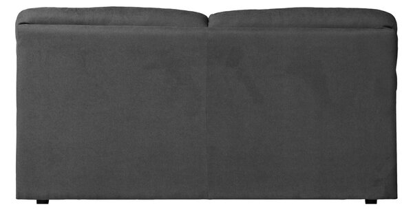 DecHome Divano 3 Posti Moderno in Tessuto Antimacchia Dimensioni 211x92x98 cm colore Antracite - Alenda