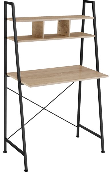 TecTake GmbH 404701 scrivania exeter 85,5x46,5x140cm