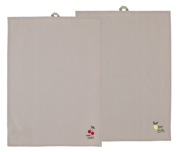 Set di strofinacci in cotone 2 pz 50x70 cm Bistro – Södahl