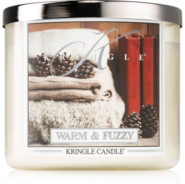Kringle Candle Warm & Fuzzy candela profumata 411 g