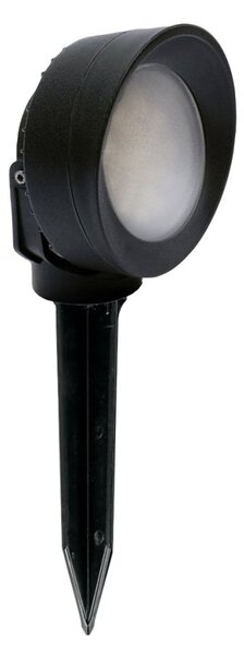 Faretto picchetto esterno resina top light roma pi15 ne ip66 gx53 led orientabile - Top Light