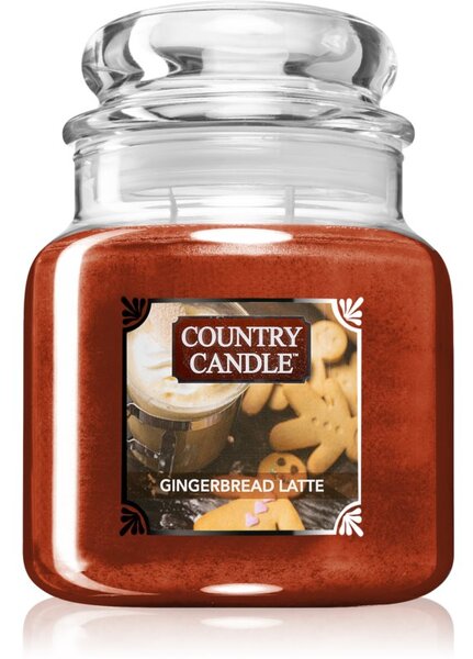 Country Candle Gingerbread Latte candela profumata 453 g