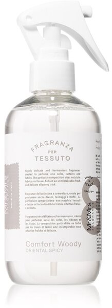 Mr & Mrs Fragrance Laundry Comfort Woody deodorante per ambienti e tessuti  250 ml