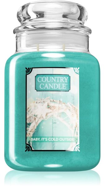 Country Candle Baby It's Cold Outside candela profumata 680 g