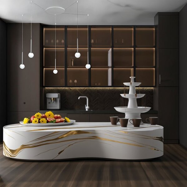 Lampadario moderno promoingross lollypop s5a wh led cct 2677lm metallo bianco metacrilato bianco - Promoingross