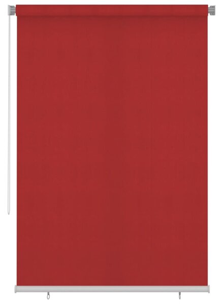 Tenda a Rullo per Esterni 160x230 cm Rossa HDPE