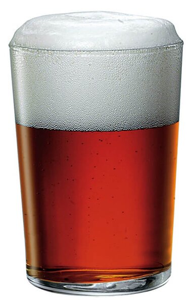 Bicchiere grande birra in vetro infrangibile estremamente resistente agli urti, di grande utilizzo nei pub e nelle birrerie