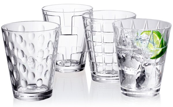 Set da 4 bicchieri acqua/Tumbler Dressed Up di Villeroy & Boch