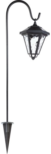LED Lampada solare LED/1,2V 200 mAh IP44 nera