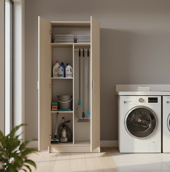 Armadio rovere 2 ante 73x180h cm - Abadubidu