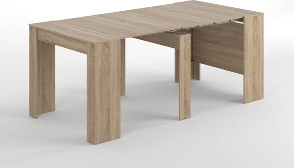 Consolle allungabile legno 4-10 posti rovere - Abicitren