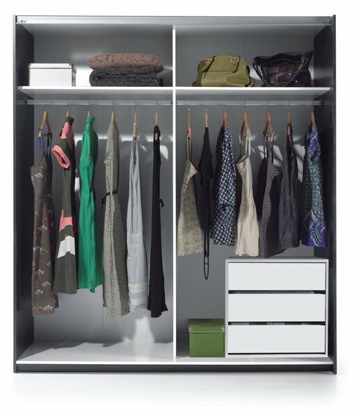 Cassettiera moderna bianca 60x57h cm - Antar