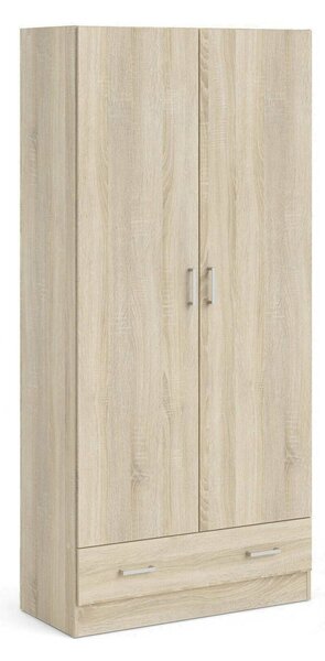 Armadio quercia con cassetto 79x170h cm - Amylya