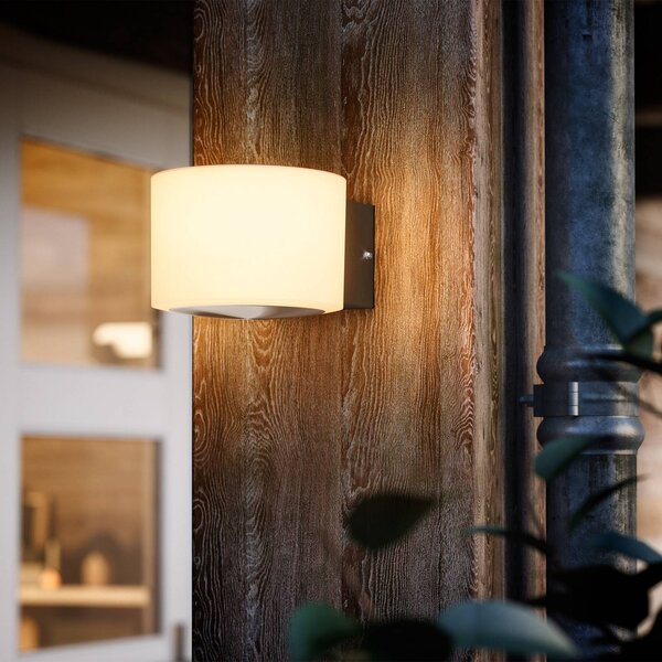 Philips Applique da esterni a LED Otis UE, Bianco / Opale, Acciaio Inox, Moderno, Applique LED da esterni