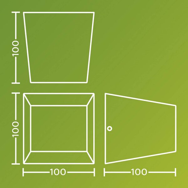 Philips Applique da esterni a LED Alix UE, Nero, Alluminio, Moderno, Applique LED da esterni