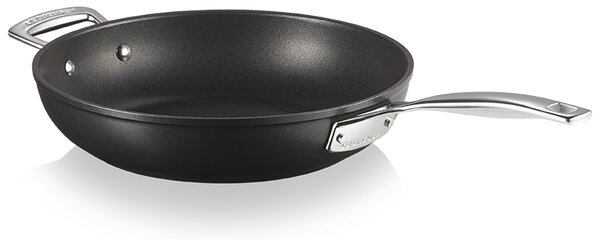 <p> Forged aluminum pan. The very high quality latest-generation non-stick. Maximum food safety. Suitable for oven and for all cooking plates including induction. Washable in the dishwasher. Resistance and warranty for life </ p>