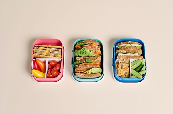 Portapranzo per bambini bianco/verde chiaro in plastica Little Farm by Little Dutch – Mepal