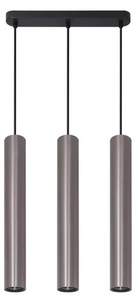 Lampadario su cavo LUNGOMARE 3xGU10/10W/230V cromato