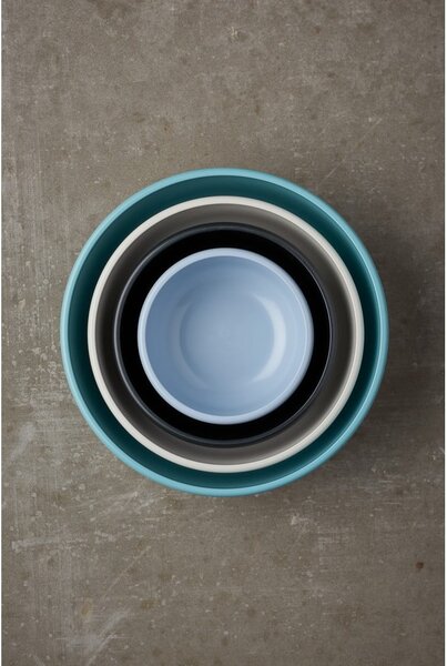 Scatole per alimenti in set da 3 Nordic black - Mepal