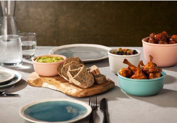 Scatole per alimenti in set da 3 Nordic black - Mepal