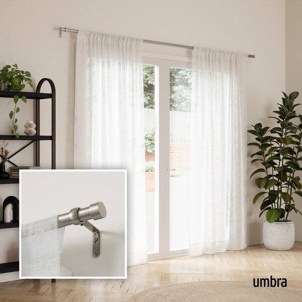 Mantovana estensibile in acciaio inox 91 - 168 cm Cappa - Umbra