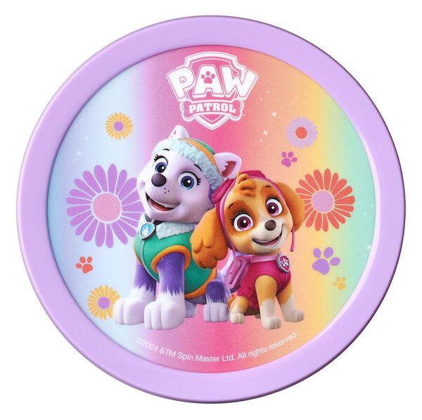 Scatola per la merenda dei bambini con forchetta Paw patrol girls - Mepal