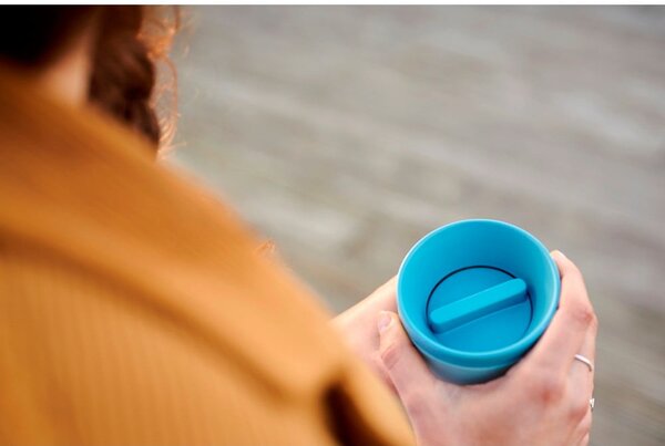 Tazza termica in argento 375 ml Natural brushed - Mepal