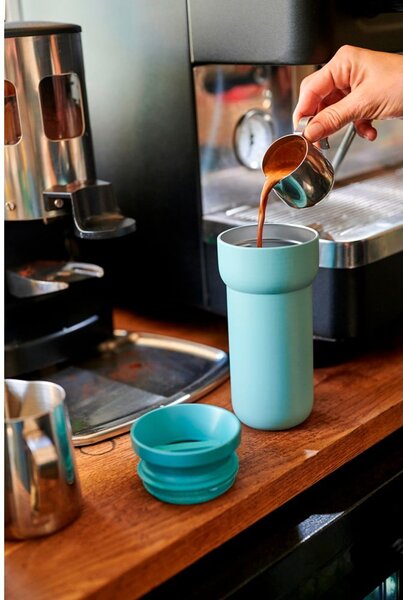 Tazza termica in argento 375 ml Natural brushed - Mepal