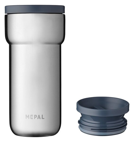 Tazza termica in argento 375 ml Natural brushed - Mepal