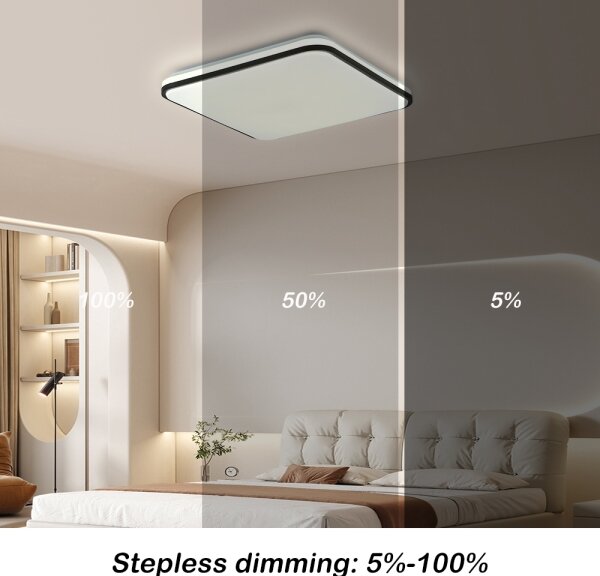 Brilagi - Plafoniera dimmerabile a LED SMART LED/24W/230V 43x43 cm Wi-Fi Tuya + telecomando
